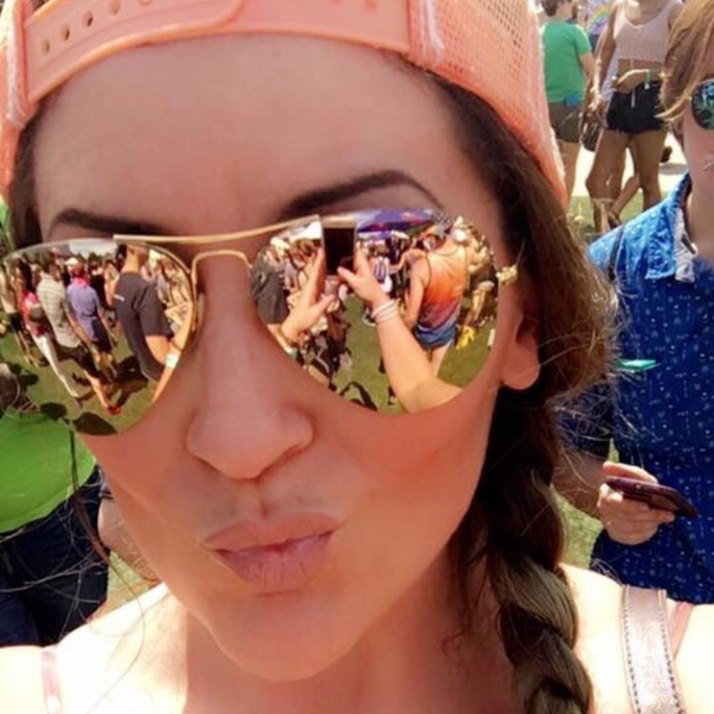 Rose Gold Mirrored Ray Ban Aviator Sunglasses
